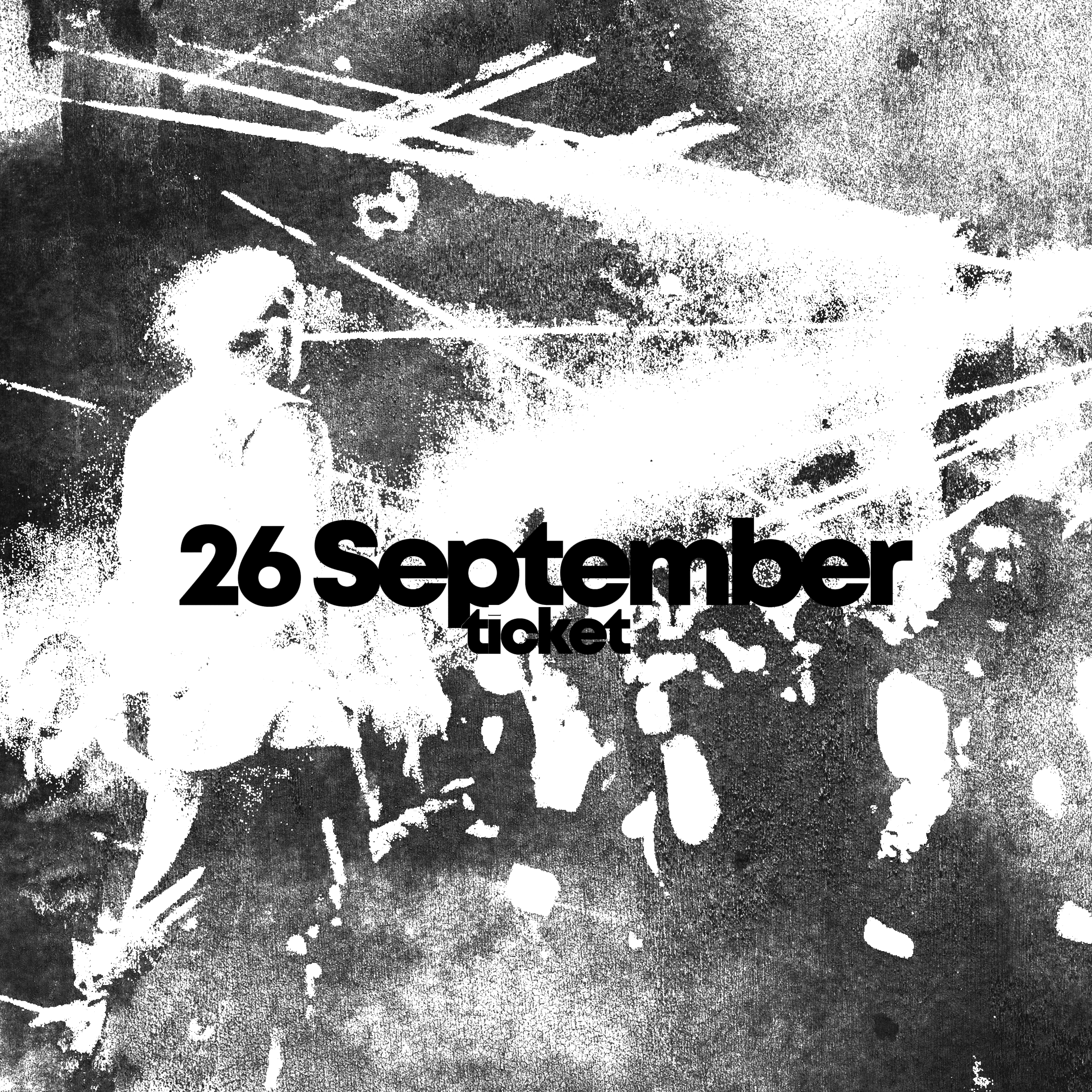 26 September Pre-sale tickets